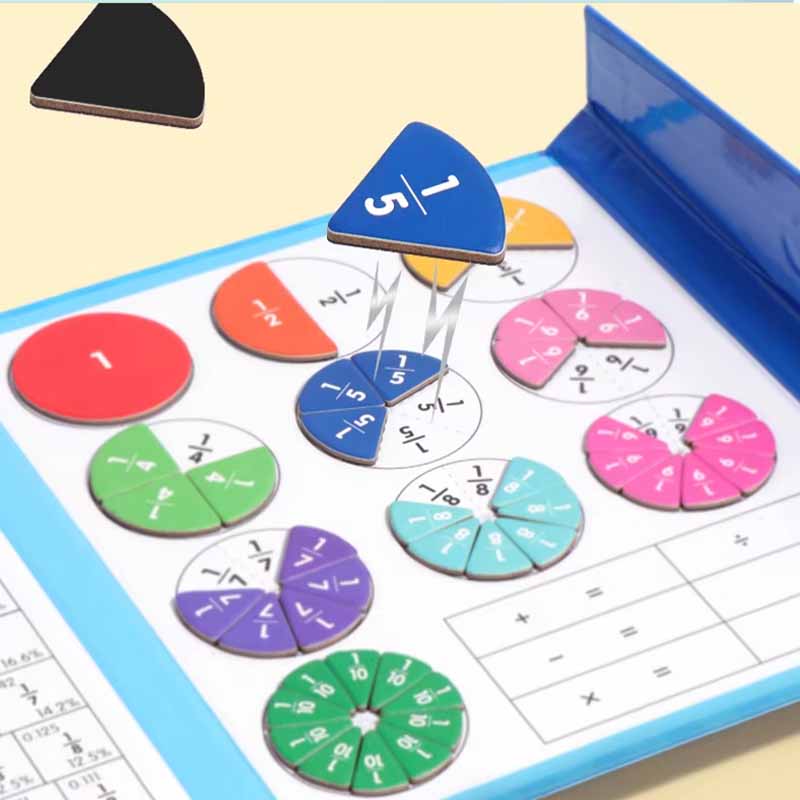 Rompecabeza matemáticas detalle de piezas magnéticas – Mil Ideas