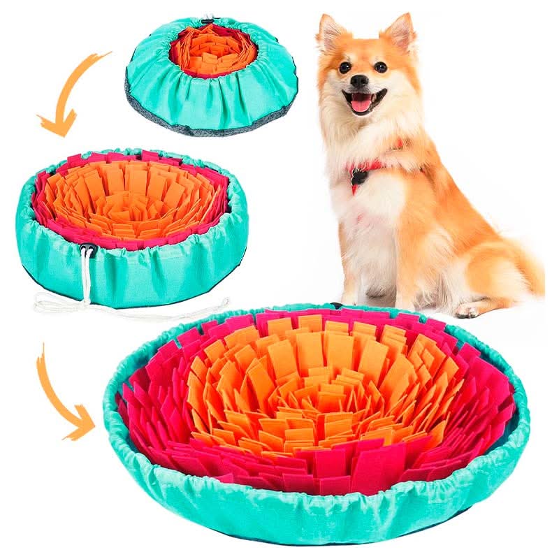 Alfombrilla de olfateo interactiva para mascotas vista adicional – Mil Ideas