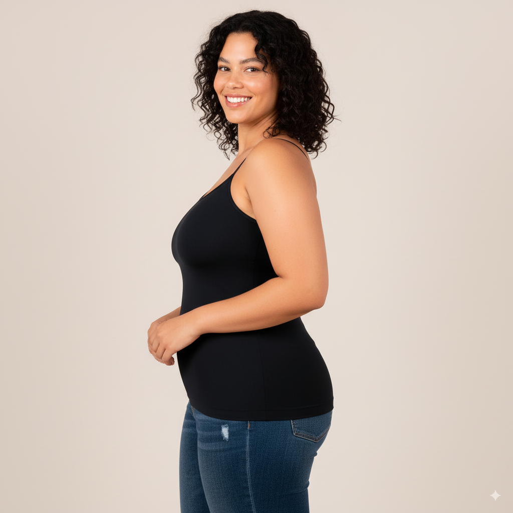 Vitae Camiseta Moldeadora Cuello Redondo Elevé vista adicional – Mil Ideas