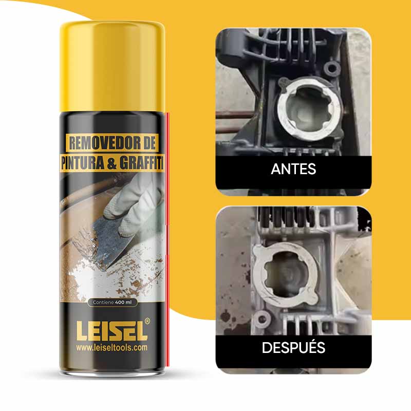 Spray Removedor de Pintura y Graffiti Leisel 450ml vista adicional – Mil Ideas