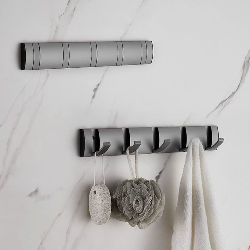 Perchero plegable FlipRack 40 cm multiespacios detalle – Mil Ideas