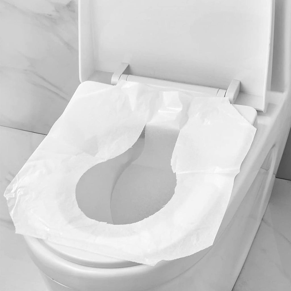 Kit de 60 Protectores de Inodoro Desechables en uso – Mil Ideas