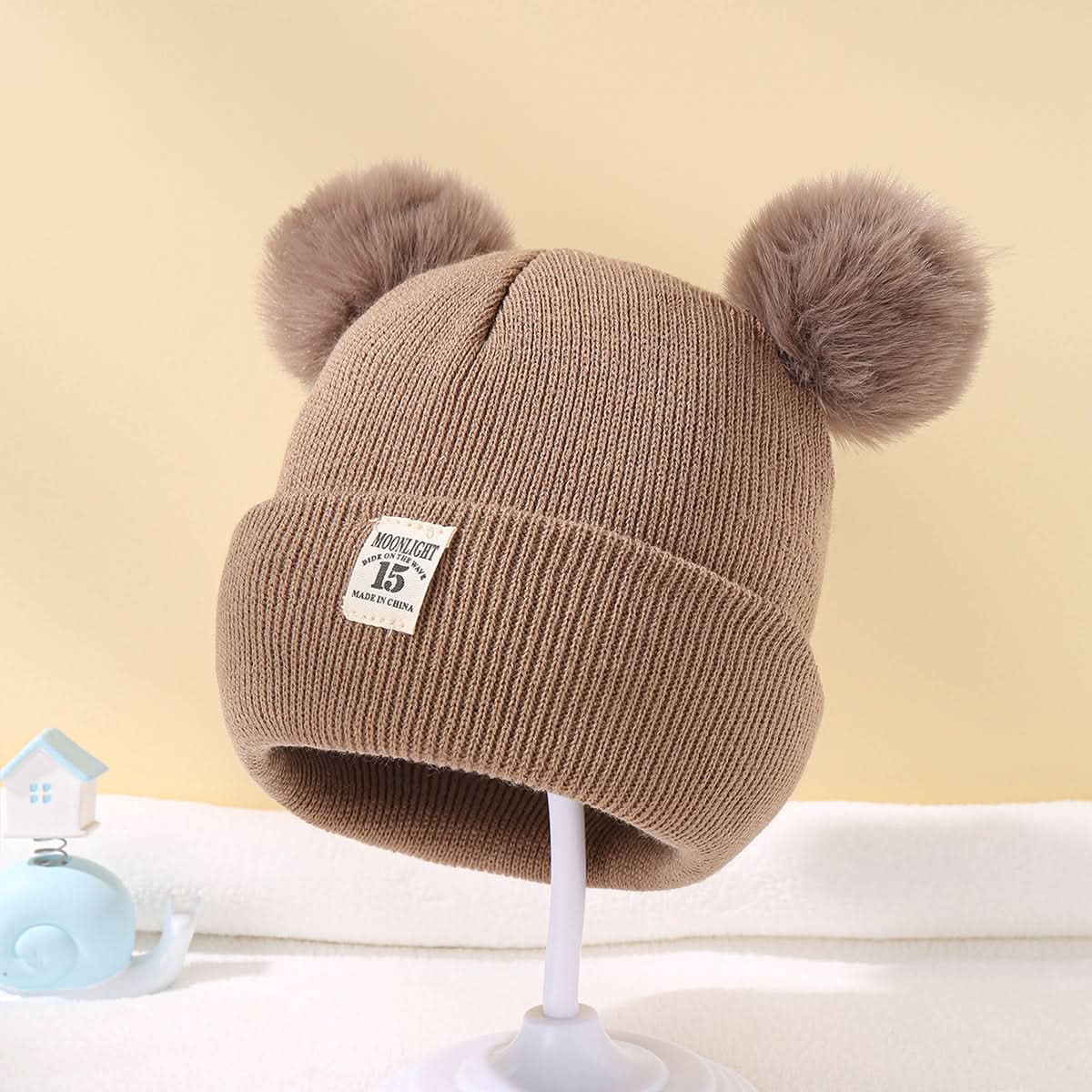 Gorro de lana con orejas Sweet-Soft vista adicional – Mil Ideas