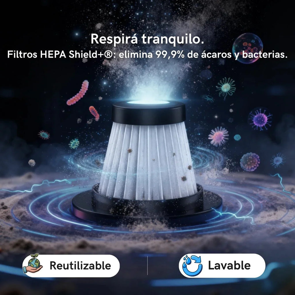 Aspiradora  2 en 1 Soplete de 120w con Accesorios