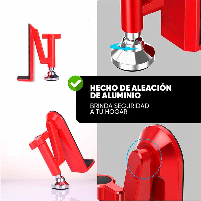 Tranca de puerta antirrobo con alarma vista adicional – Mil Ideas