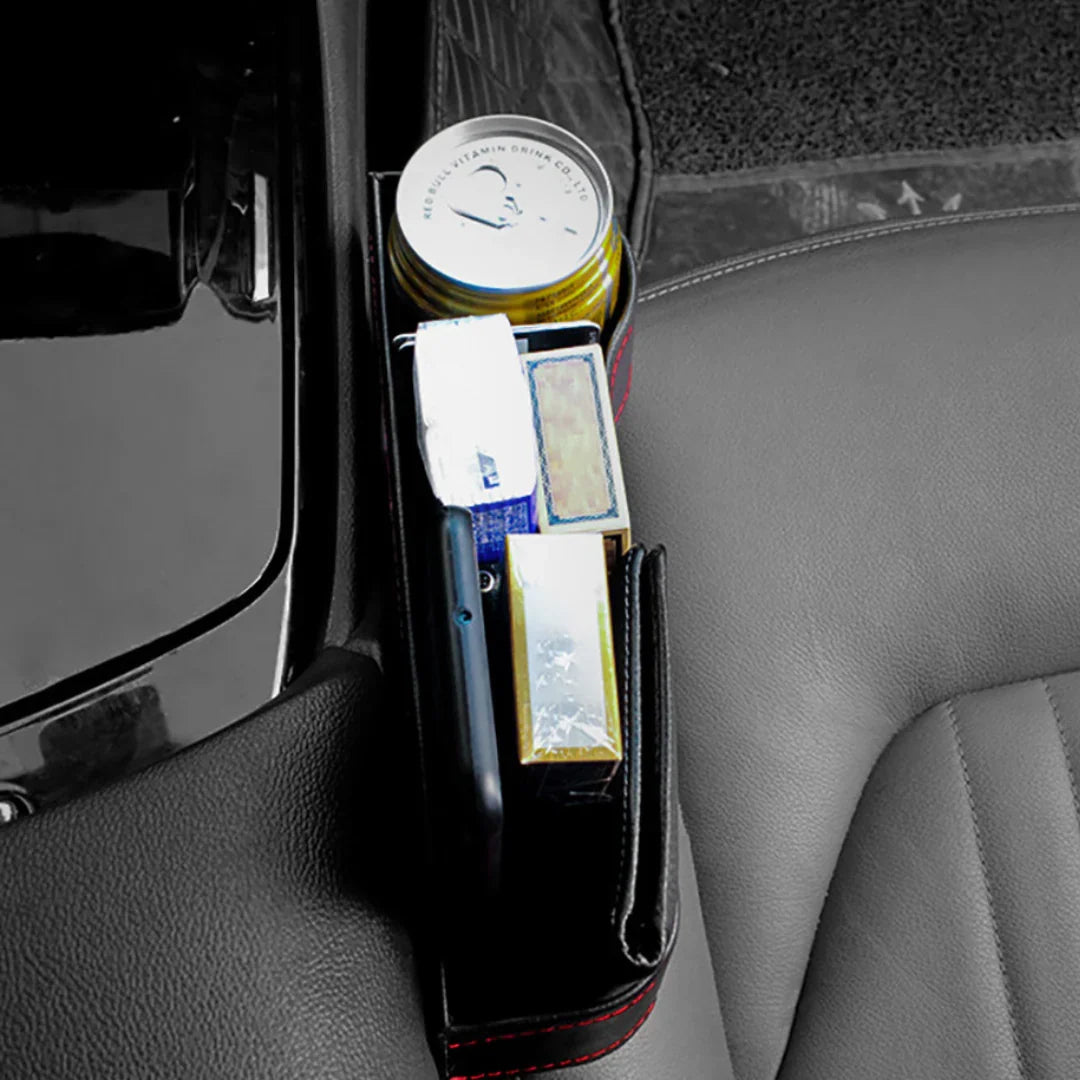 Organizadores para asiento de auto con posa vasos vista adicional – Mil Ideas
