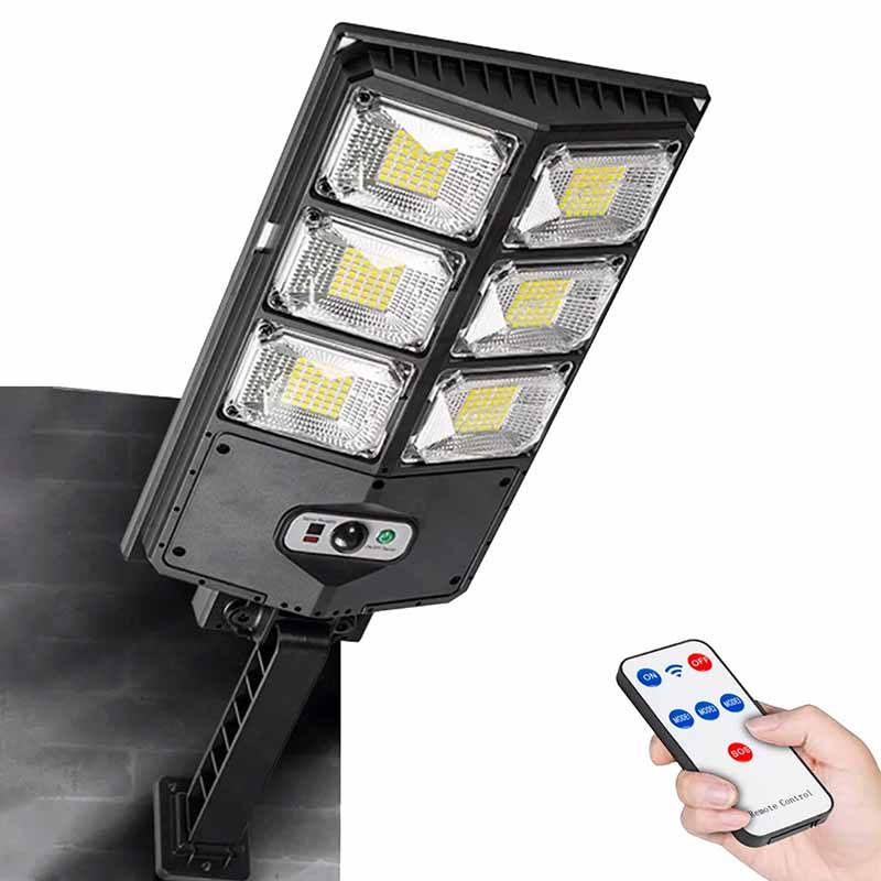 Foco solar 6 LED vista adicional – Mil Ideas