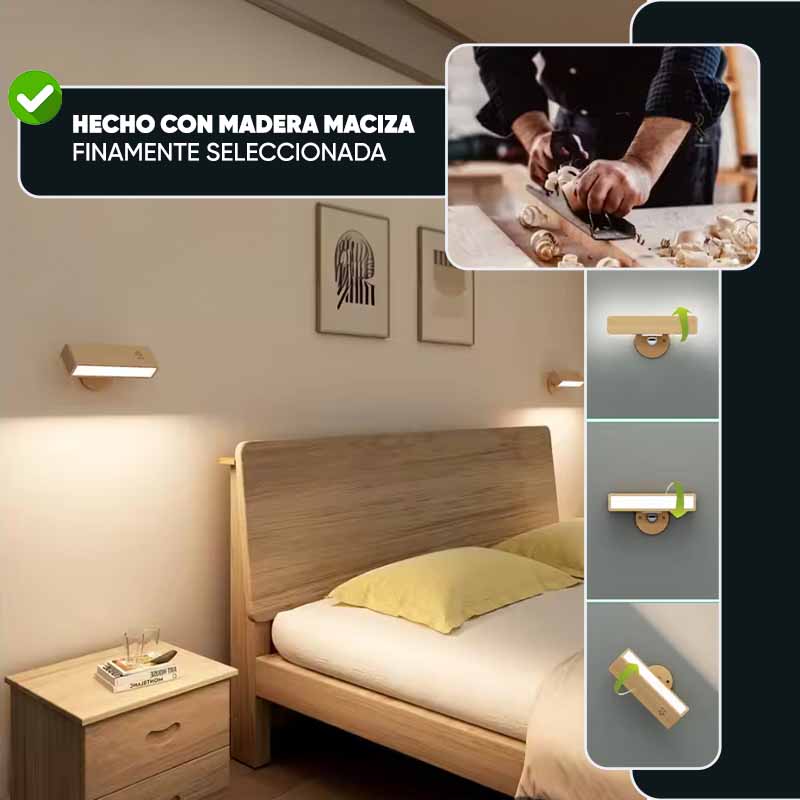 Lámpara Lightwood vista adicional luz fría – Mil Ideas