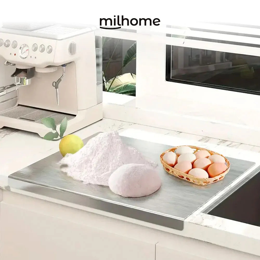 Tabla Protectora de Acero Inoxidable Mil Ideas detalle – Mil Ideas
