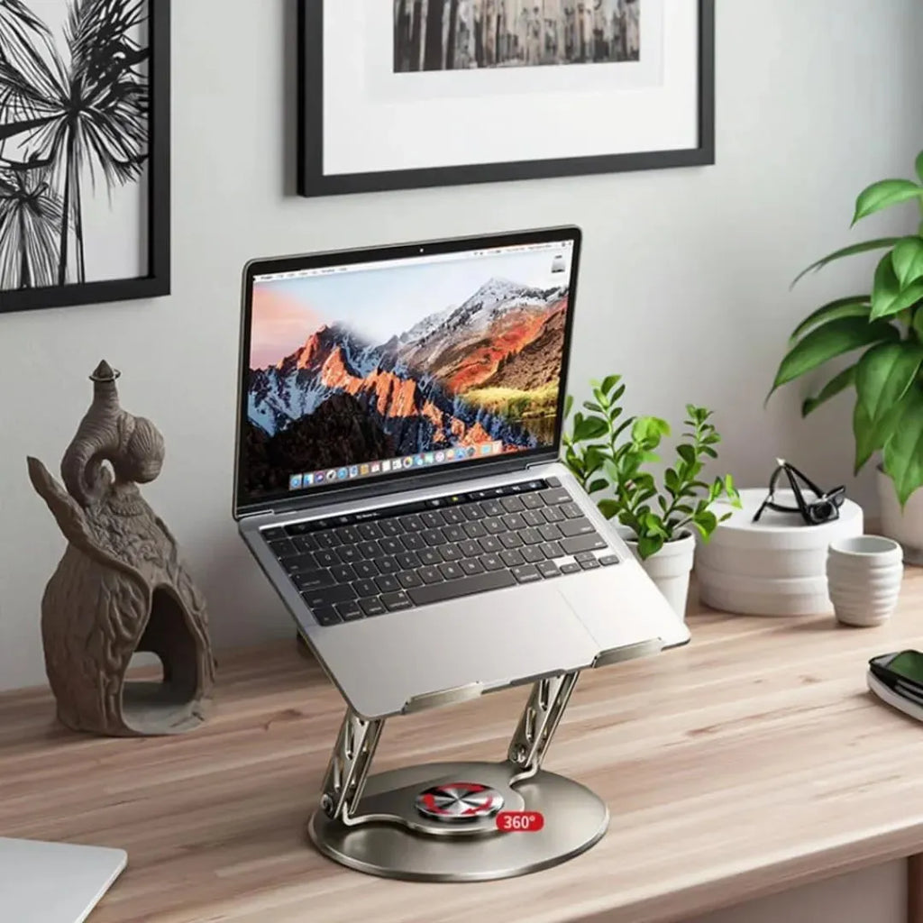 Soporte 360° para notebook y tablet vista adicional – Mil Ideas