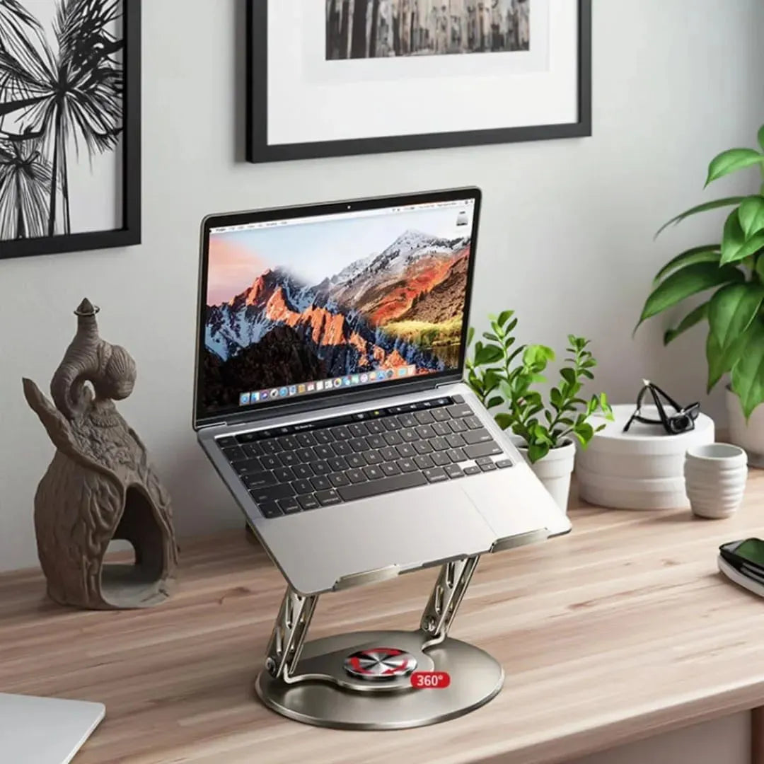 Soporte 360° para notebook y tablet vista adicional – Mil Ideas