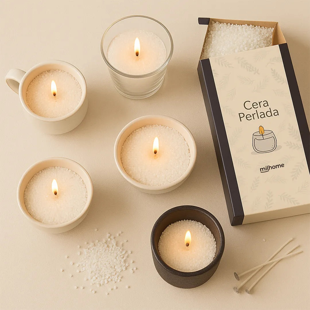 Cera Perlada para Vela Mil Ideas