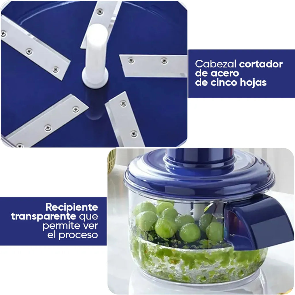 Máquina peladora de frutas y vegetales vista adicional – Mil Ideas