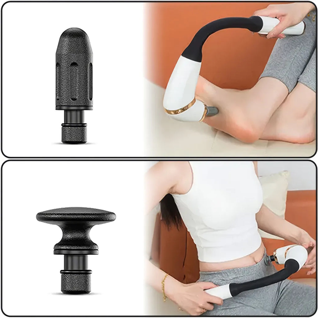 Masajeador muscular 3000 RPM vista adicional – Mil Ideas