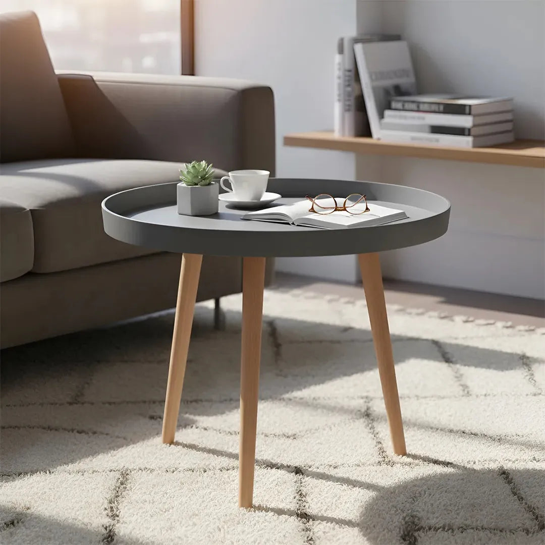 Mesa ratona Bolpur redonda 40x44 vista adicional – Mil Ideas