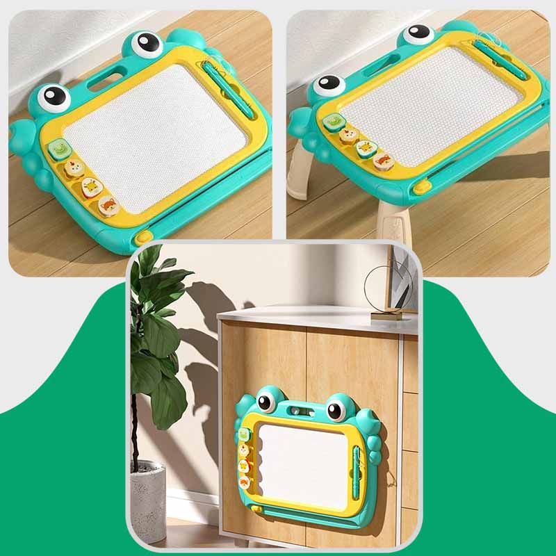 Pizarra de dibujo mágica Crabs con accesorios vista adicional – Mil Ideas