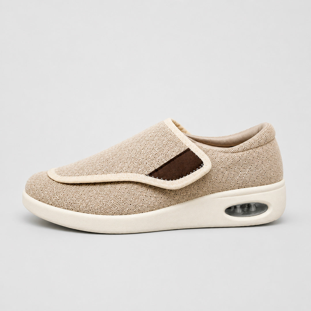 Calzado Confort Ajustable Unisex para Pie Ancho