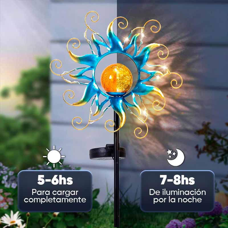 Luz solar para jardín Magic Sun vista adicional – Mil Ideas
