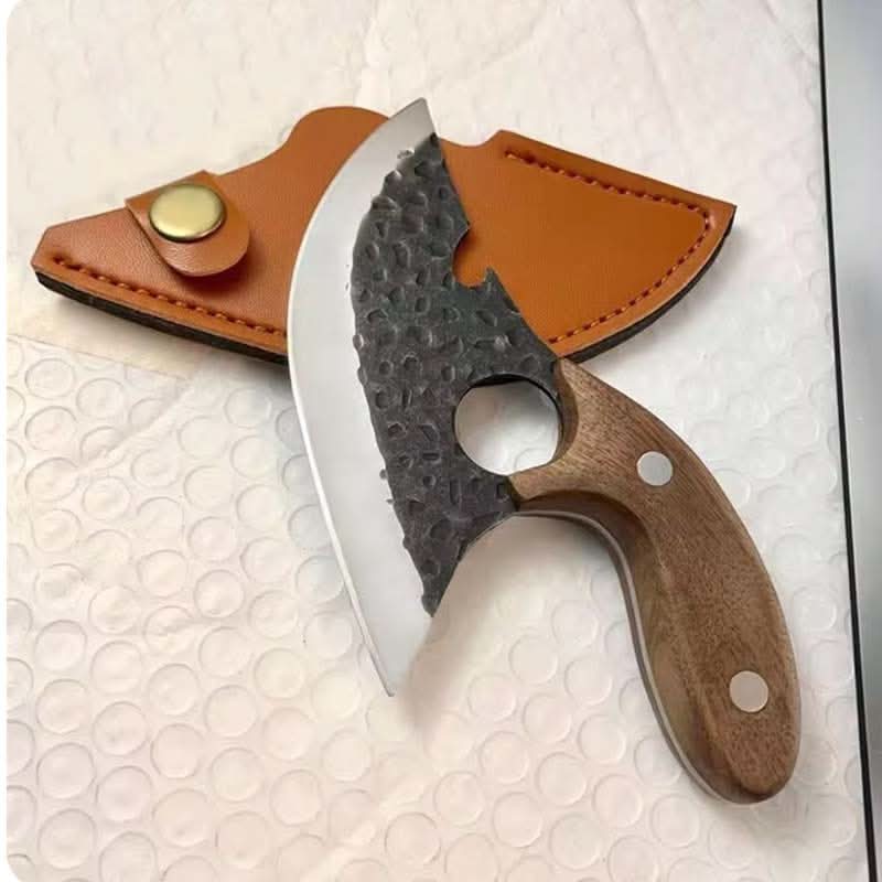 Cuchillo Shitara Omura diseño japonés en uso – Mil Ideas