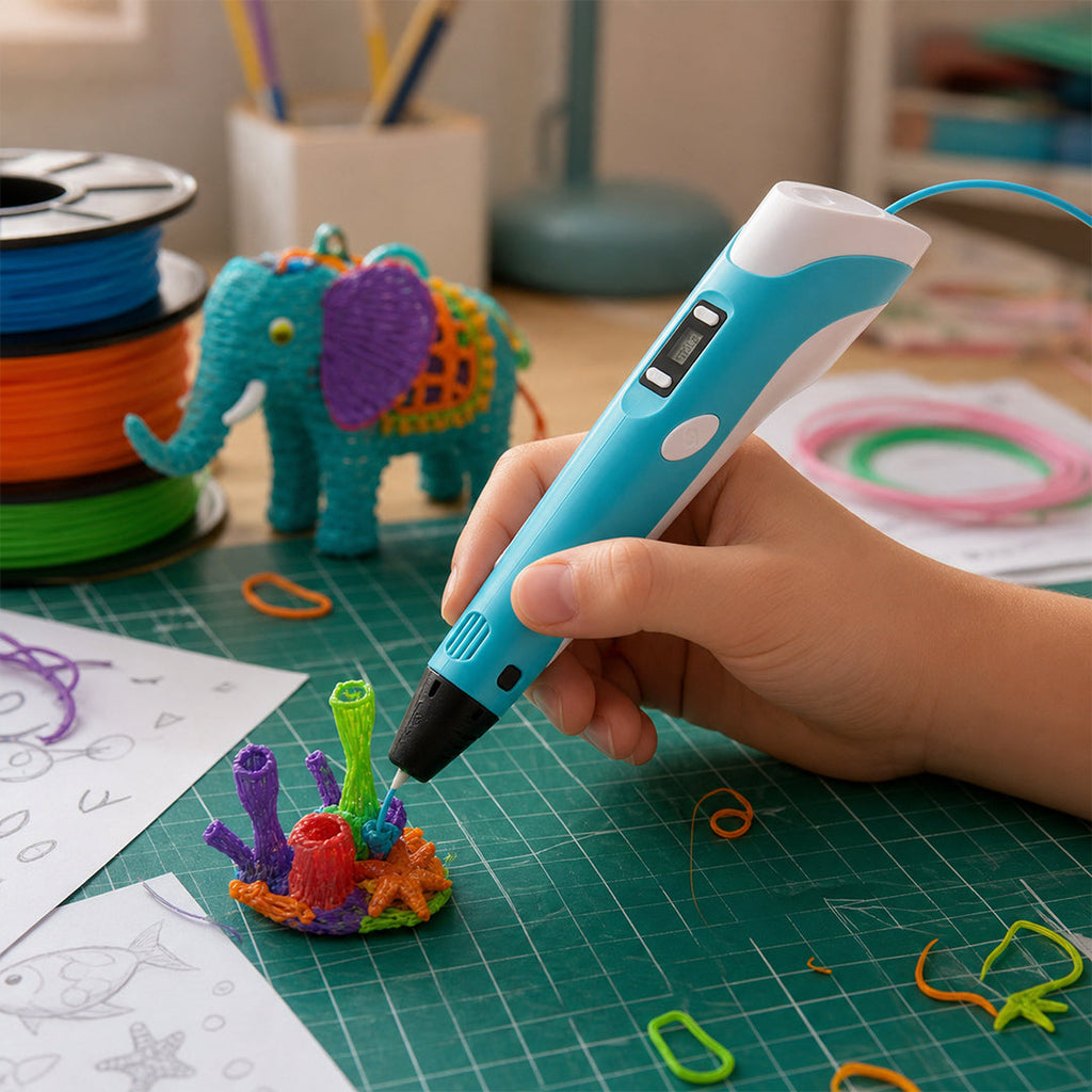 Lapiz de Impresion 3D con Filamento PLA