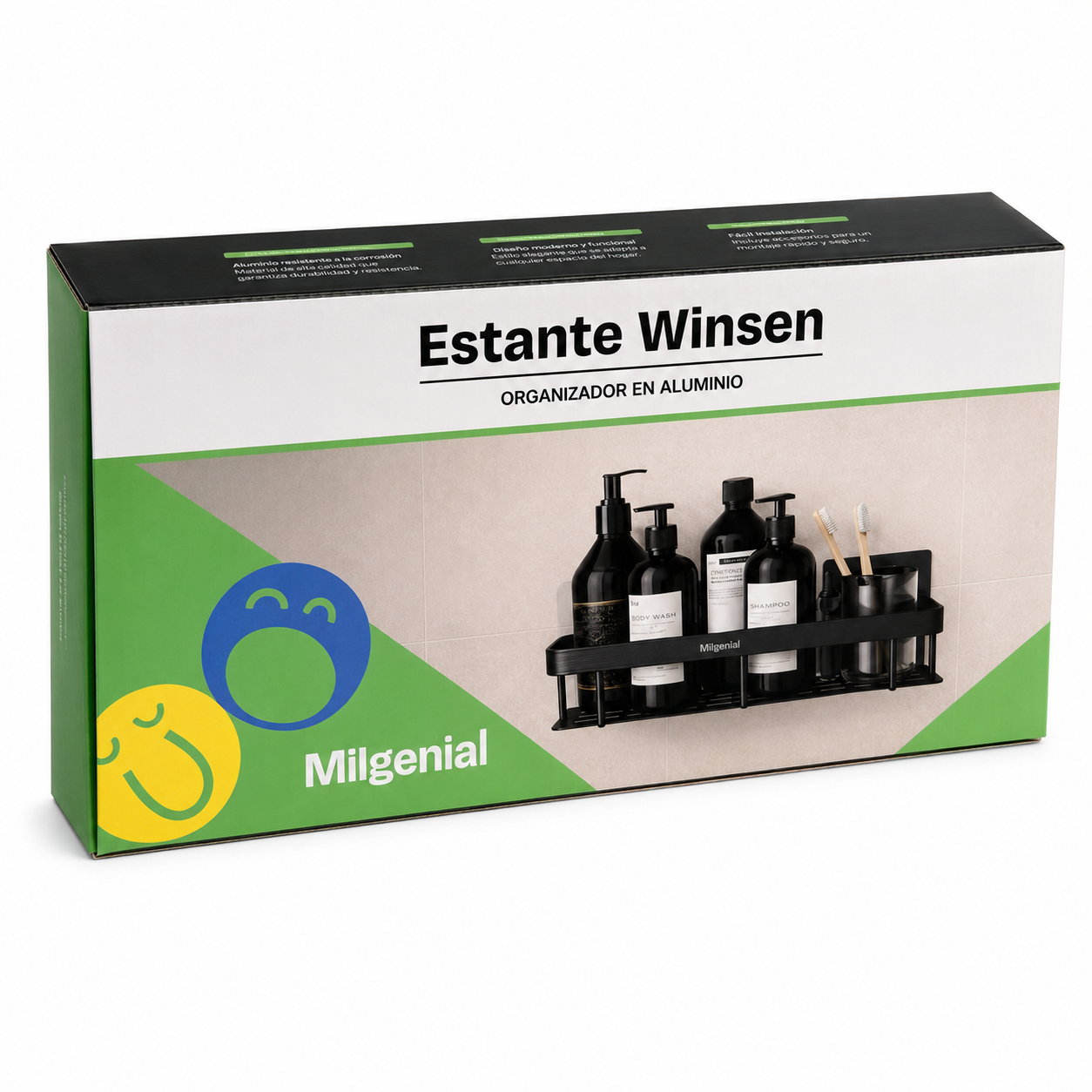 Estante Organizador Winsen de Aluminio Mil Ideas
