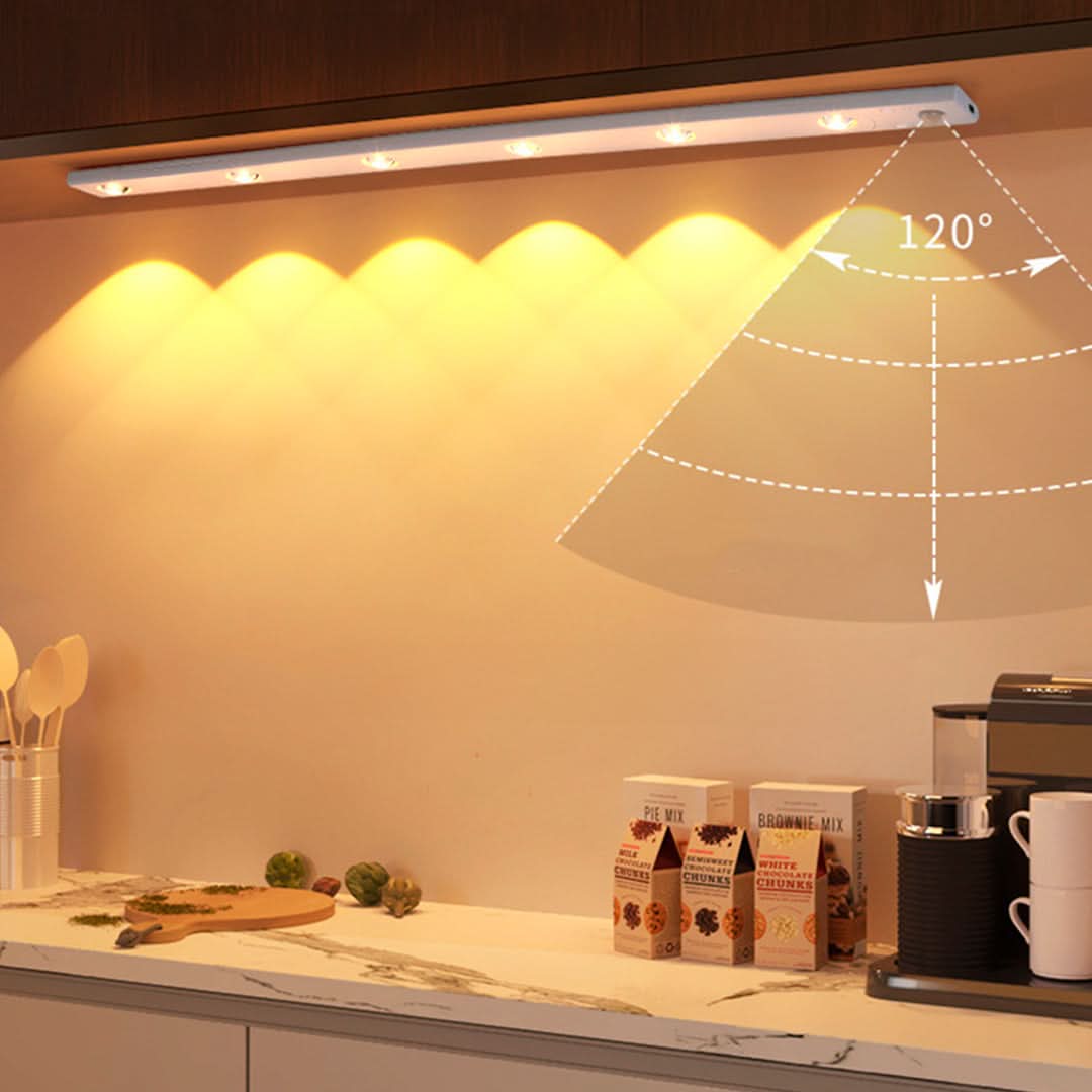 Luz LED sensor de movimiento Mil Ideas en uso – Mil Ideas