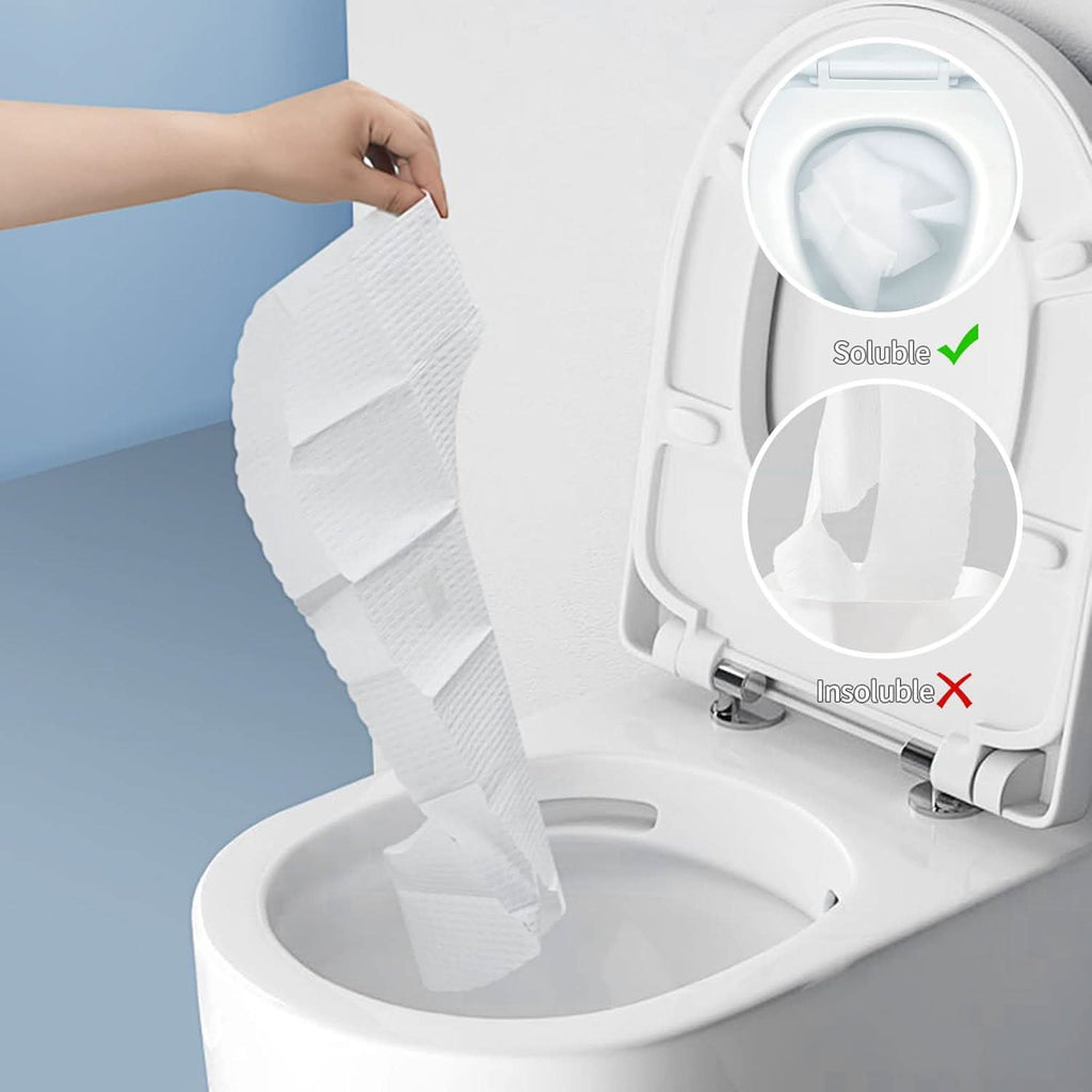 Kit de 60 Protectores de Inodoro Desechables vista adicional – Mil Ideas