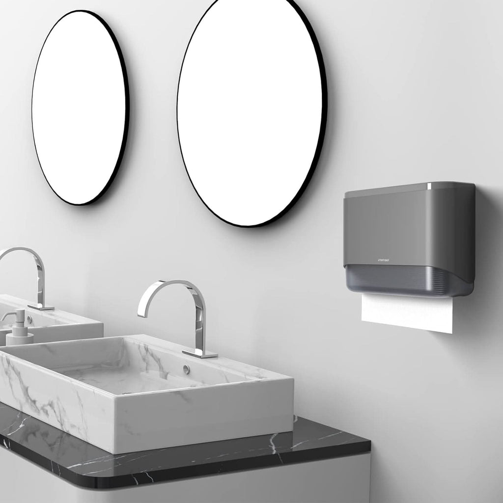 Dispensador de toallas de papel para pared vista adicional – Mil Ideas