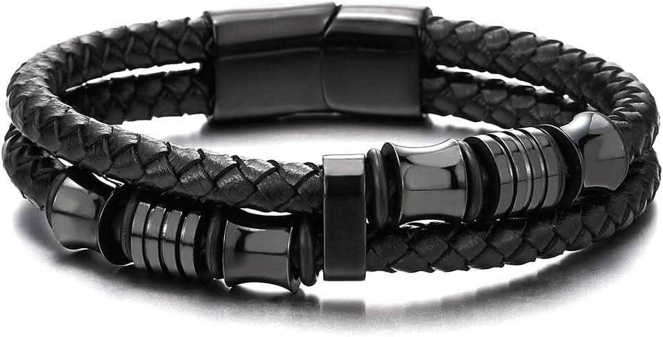 Pulsera Beyond doble hilera vista adicional – Mil Ideas