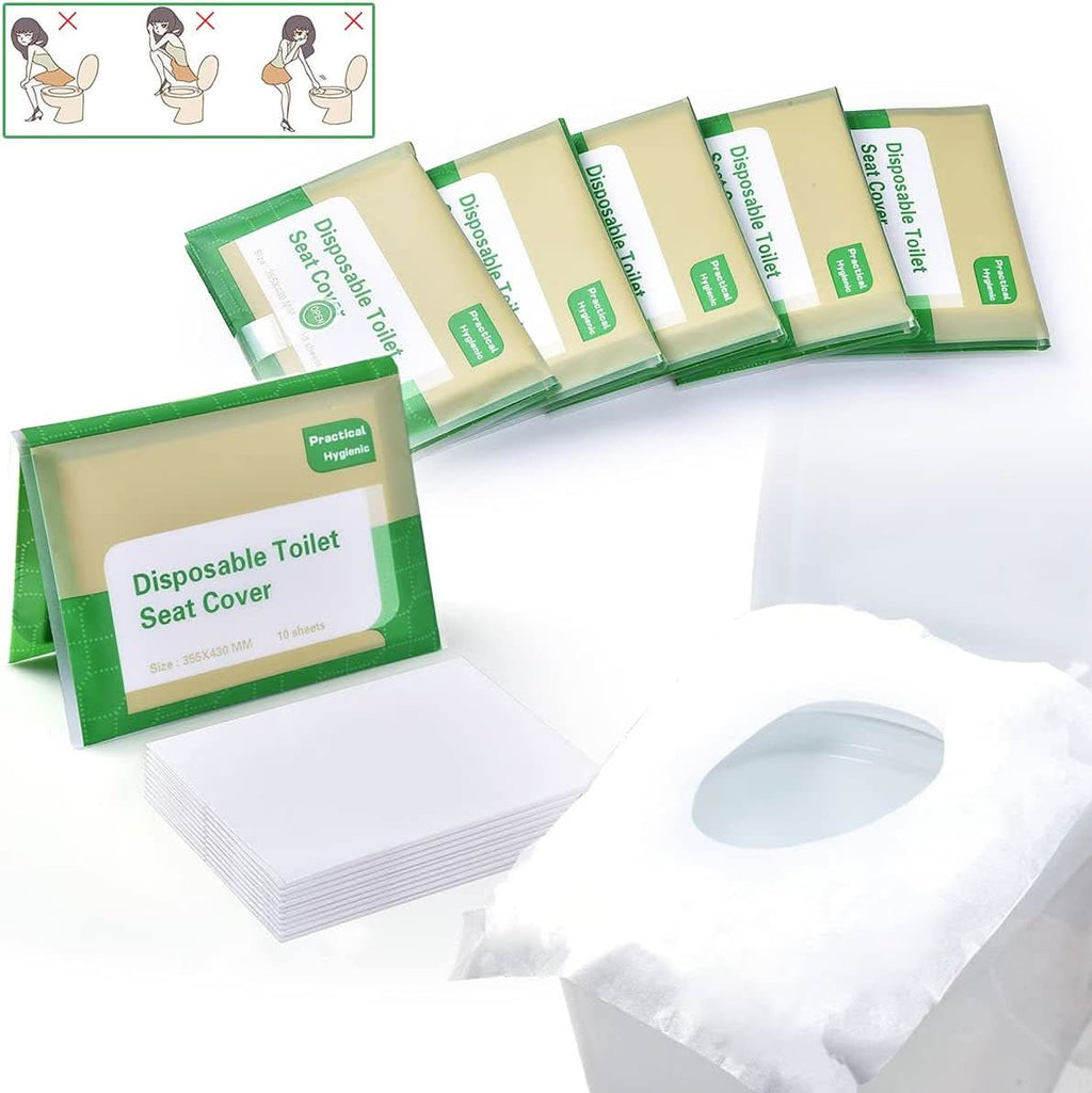 Kit de 60 Protectores de Inodoro Desechables – Mil Ideas