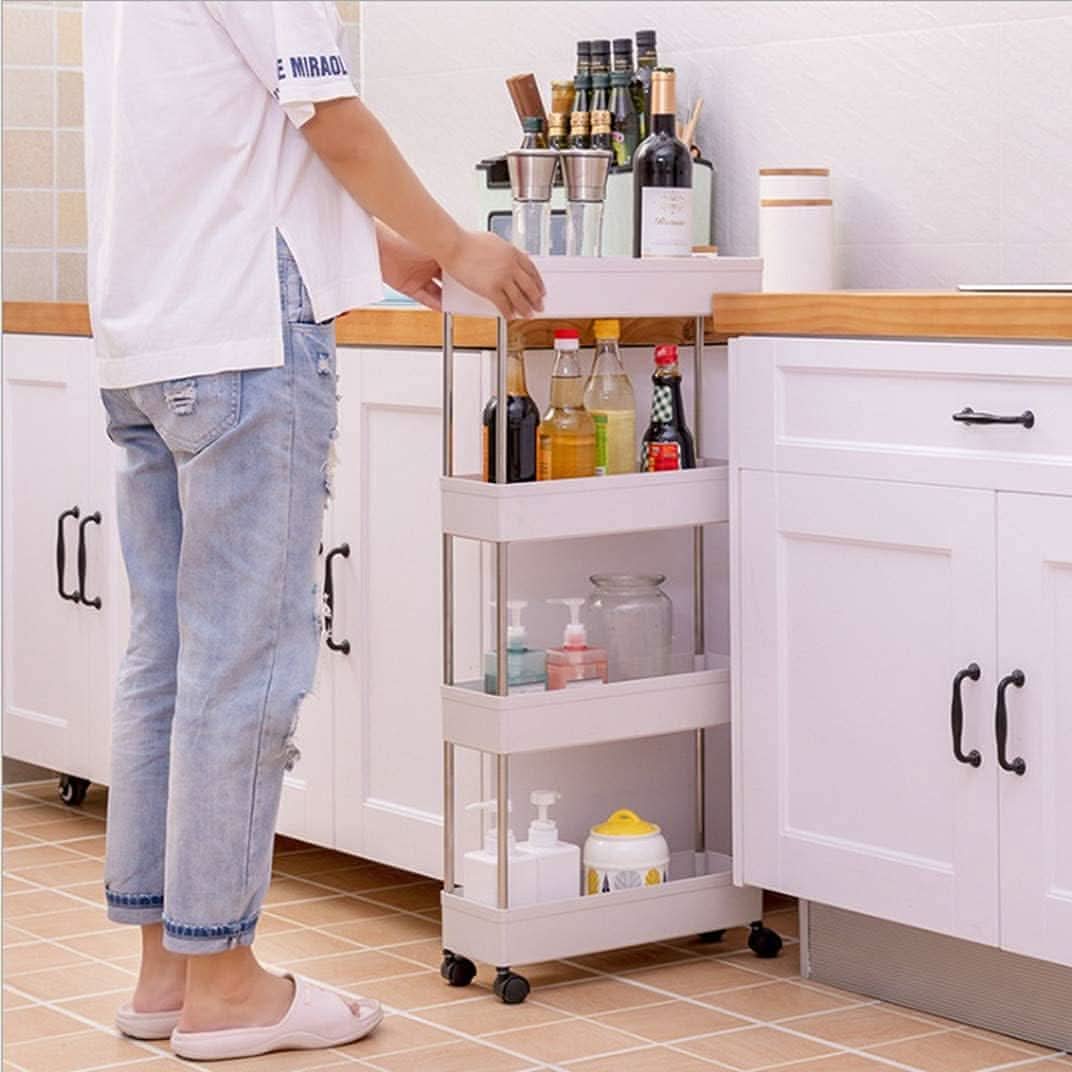Organizador de 4 Estantes con Ruedas Shelf Rack – Mil Ideas