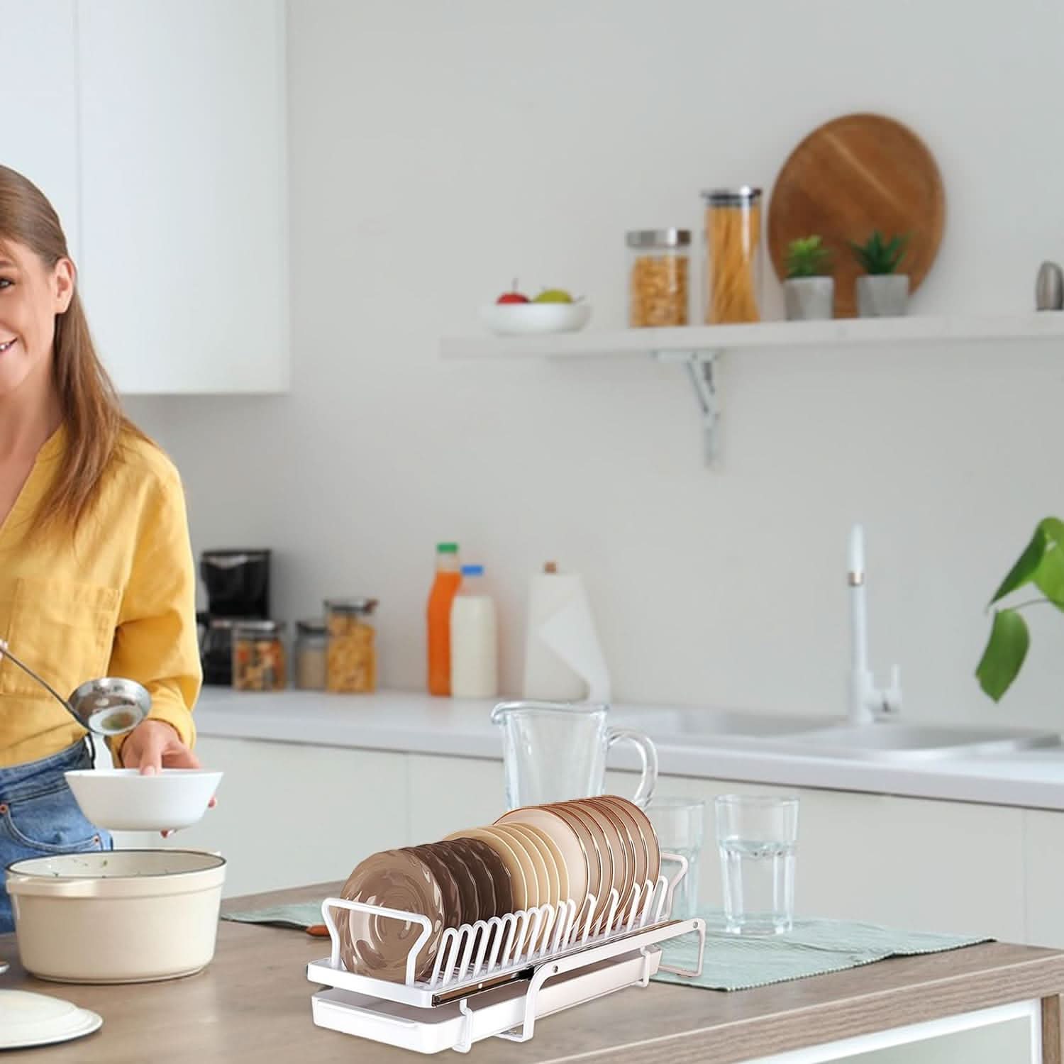 Escurridor organizador de platos detalle – Mil Ideas