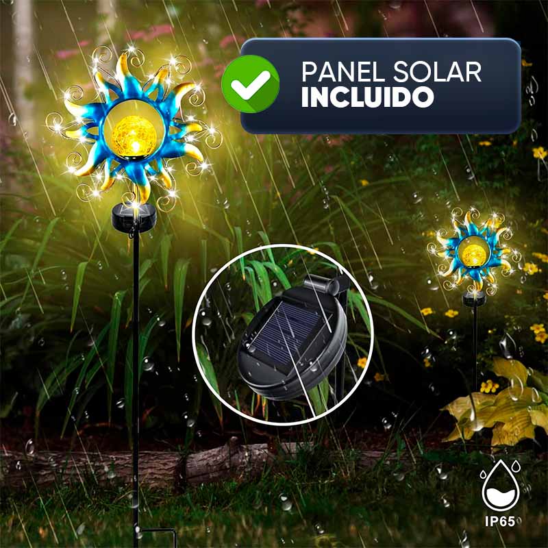 Luz solar para jardín Magic Sun vista adicional – Mil Ideas