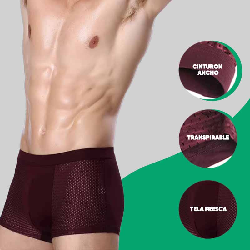 Pack de 4 boxer de fibra de bambú vista adicional – Mil Ideas