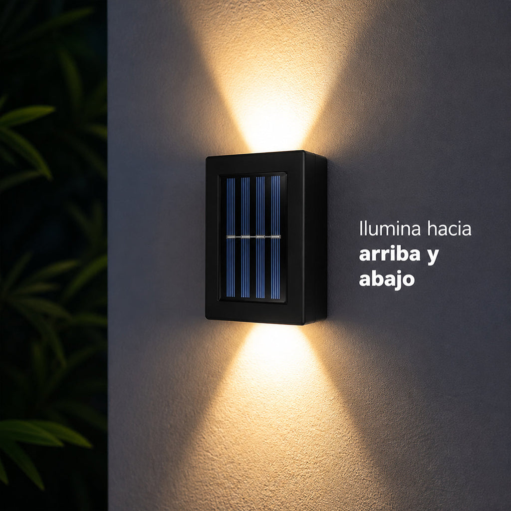 Pack de 2 Focos Solares Dual Garden Mil Ideas