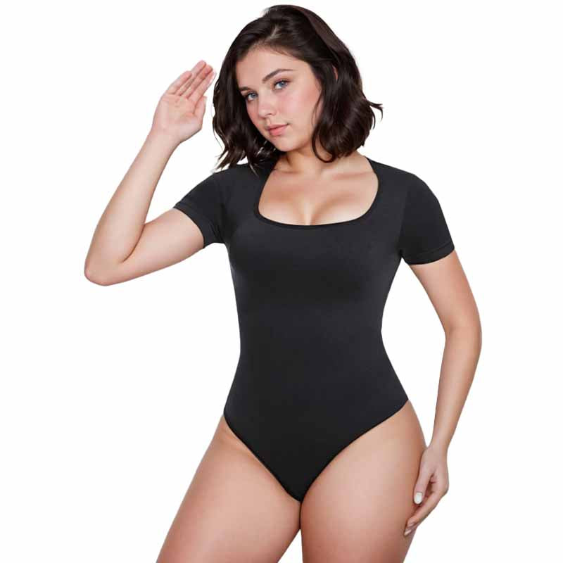 Body moldeador con mangas elástizado detalle – Mil Ideas