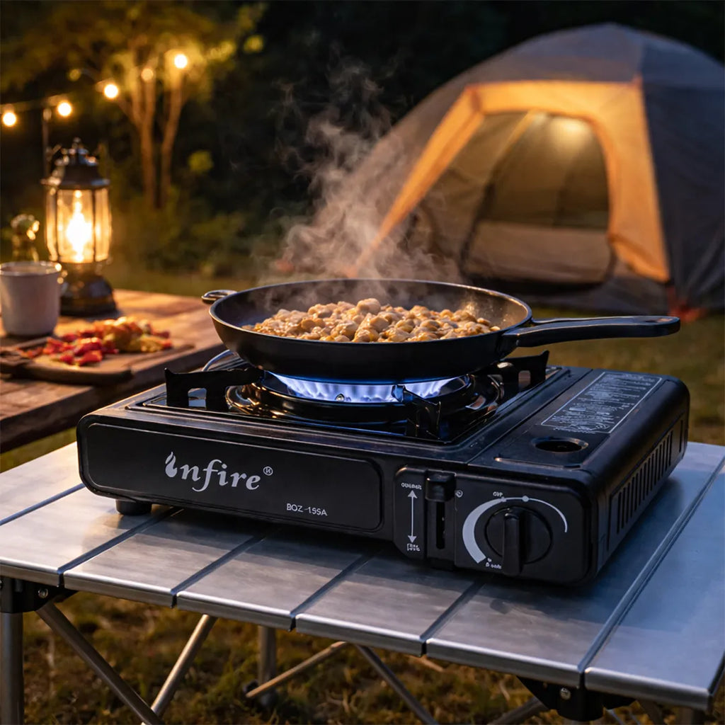 Anafe a gas para camping vista adicional – Mil Ideas