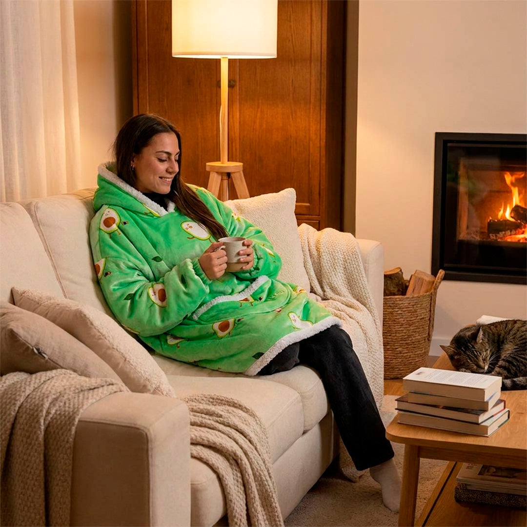 Hoodie polar Wilma en uso – Mil Ideas