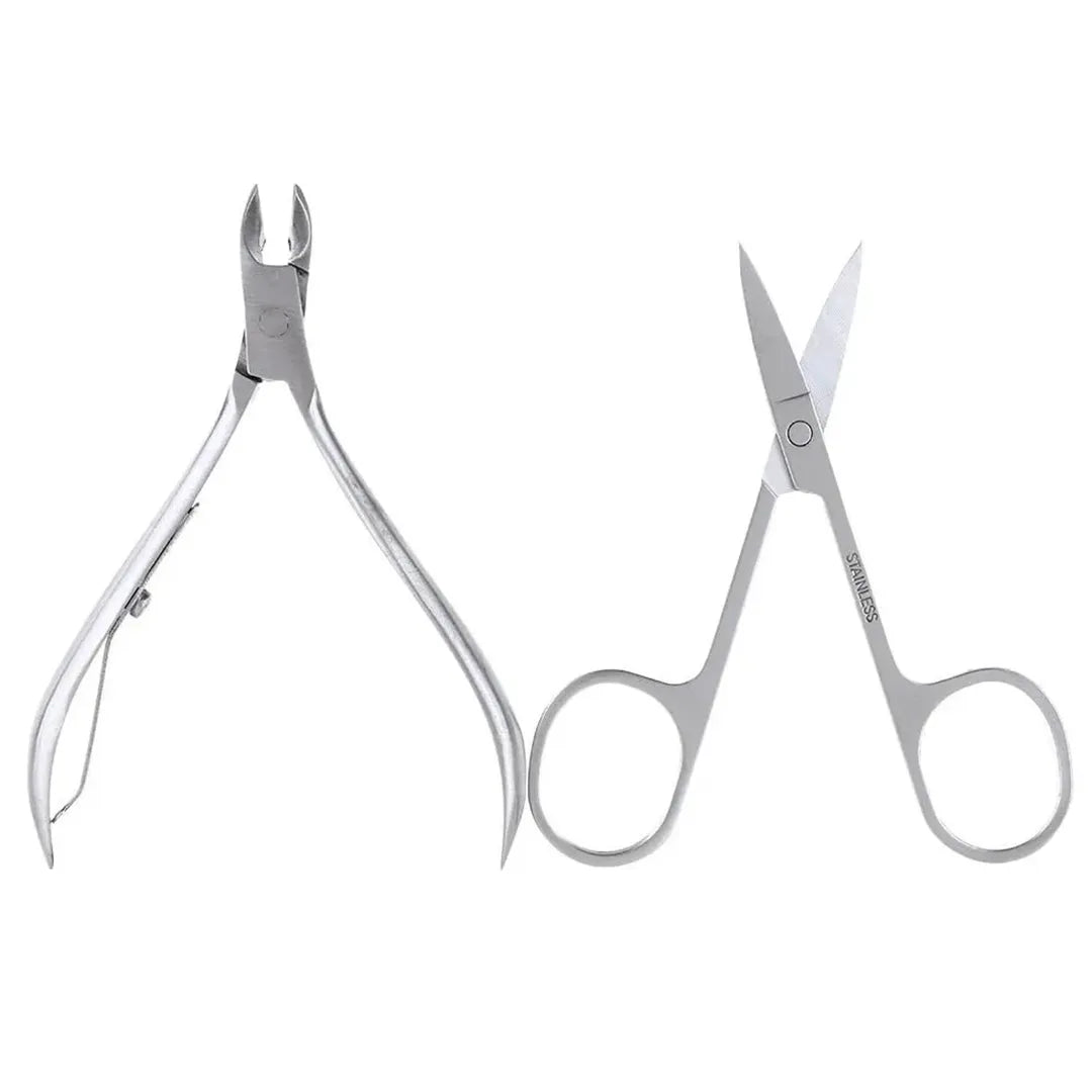 Set de manicura y pedicura en acero inoxidable vista adicional – Mil Ideas