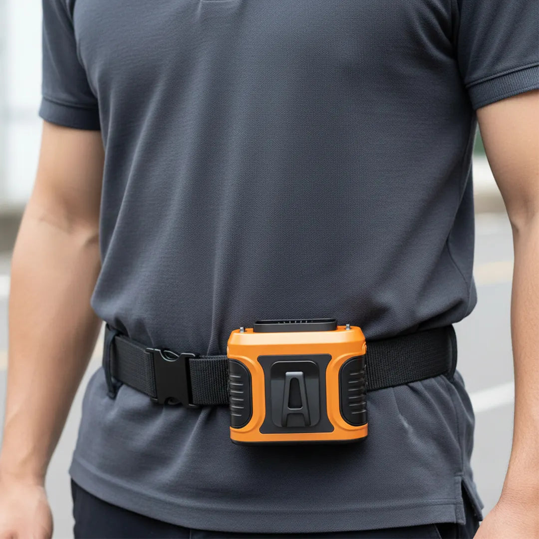 Ventilador de cintura portátil vista adicional – Mil Ideas