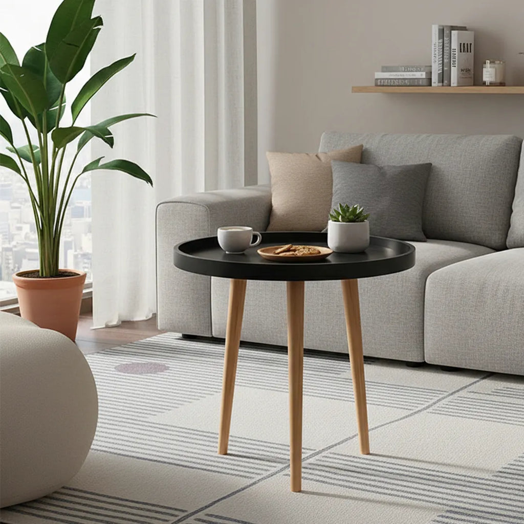 Mesa ratona Adana redonda 50x44 vista adicional – Mil Ideas