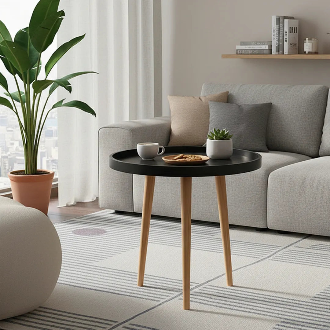Mesa ratona Adana redonda 50x44 vista adicional – Mil Ideas