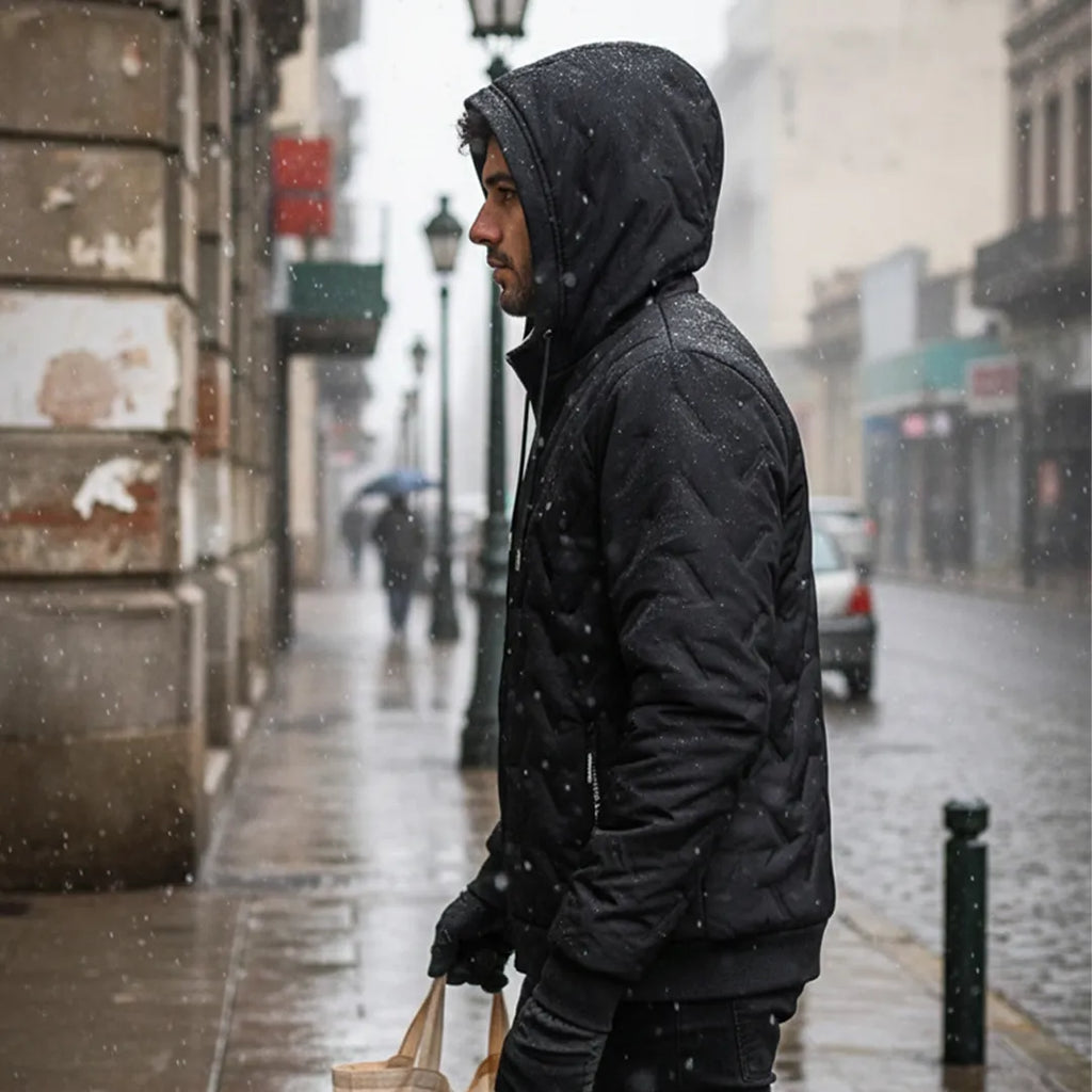 Campera Winter Zipp vista adicional trasera – Mil Ideas