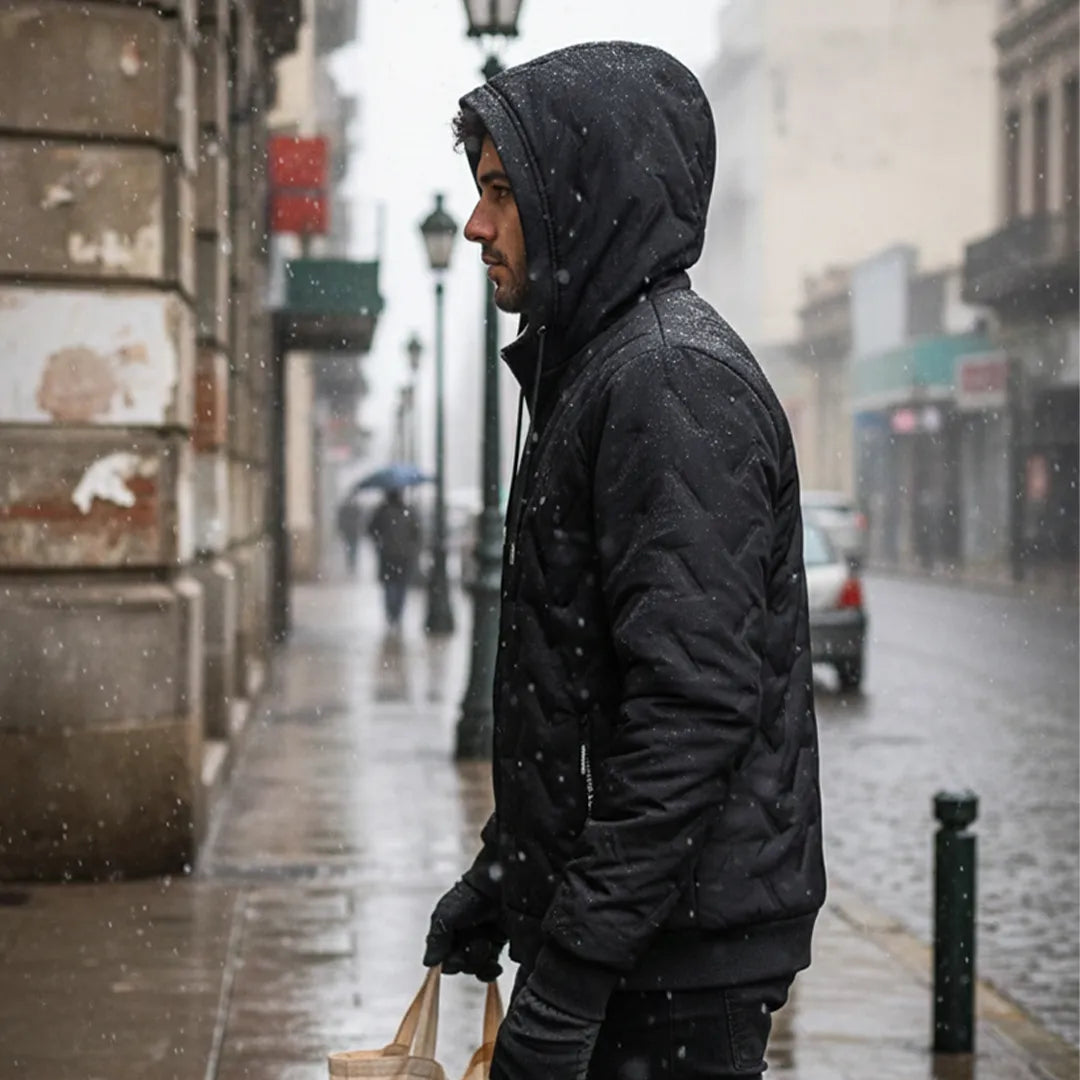 Campera Winter Zipp vista adicional trasera – Mil Ideas