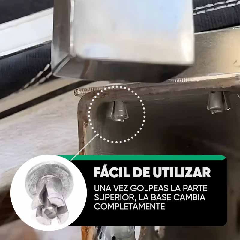 Pack de 100 remaches de expansión en aluminio vista adicional – Mil Ideas