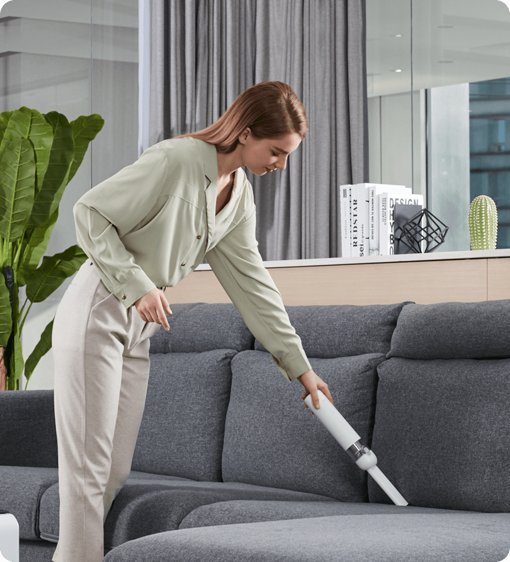 Aspiradora portátil Xiaomi Mi Vacuum Cleaner Mini en uso – Mil Ideas