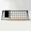 Estante decorativo con adhesivo madera y metal – Mil Ideas