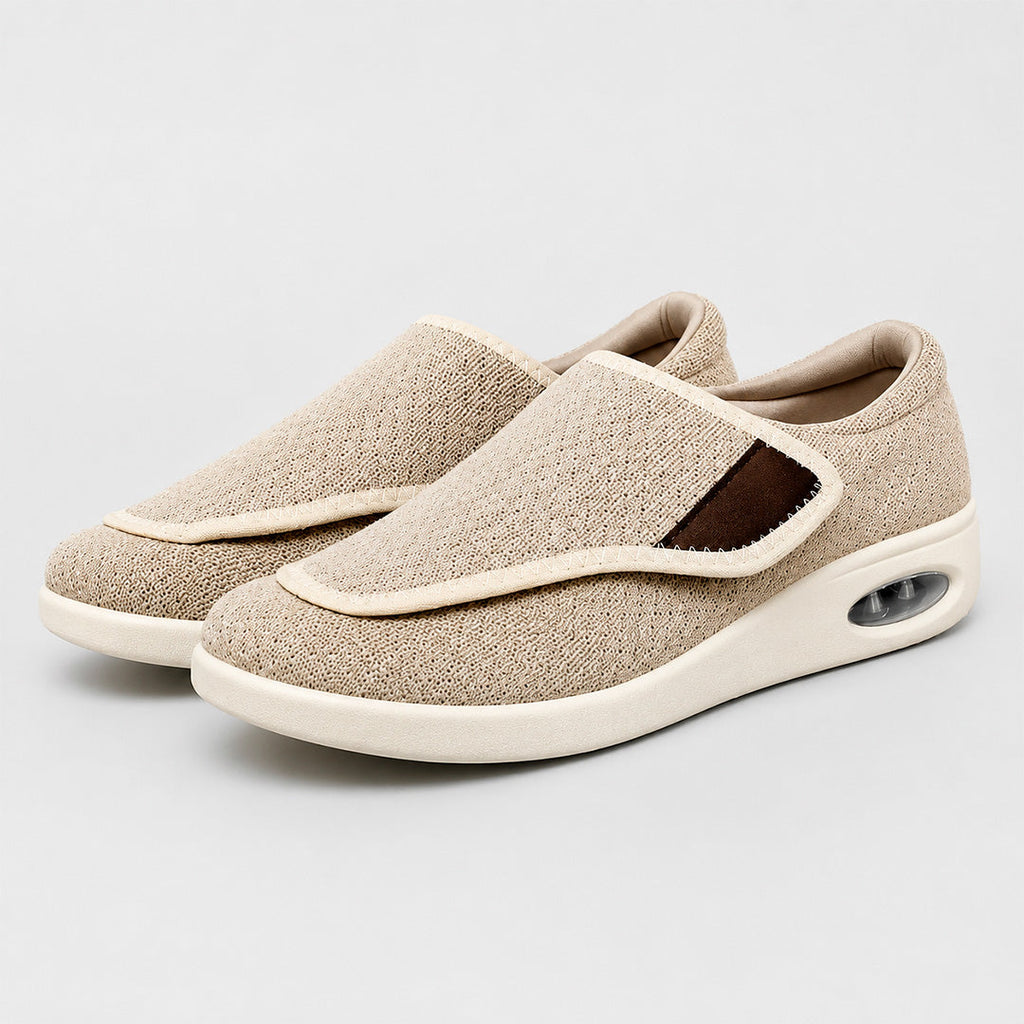 Calzado Confort Ajustable Unisex para Pie Ancho
