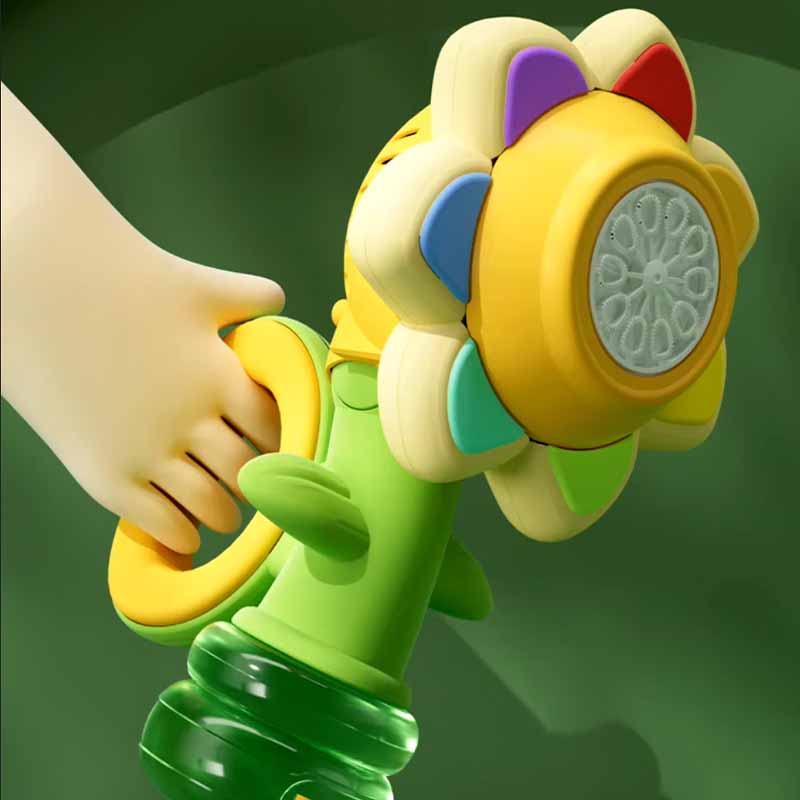Burbujero Girasol a Batería con Movimiento vista adicional – Mil Ideas
