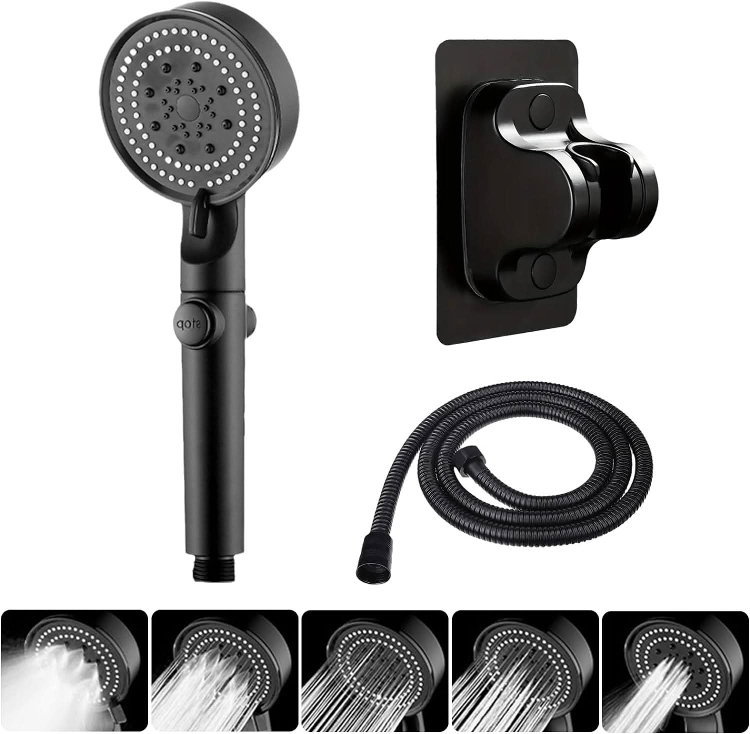 Cabezal de Ducha Okome 5 en 1 vista adicional – Mil Ideas